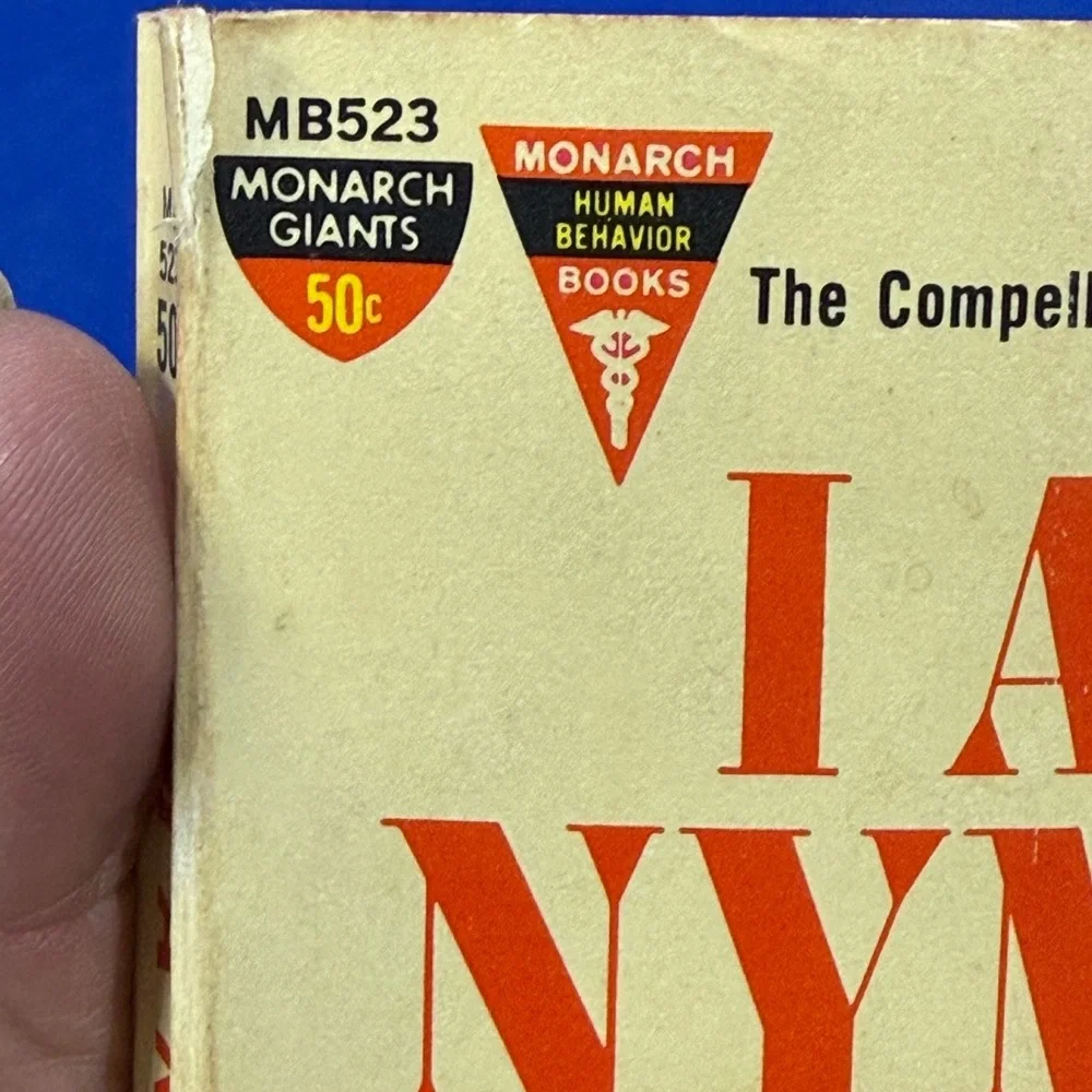 Vintage Book 'I Am A Nympho' by Troy Alden